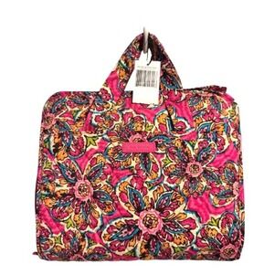 Vera Bradley Hanging Organizer Floral Quilted Toiletry Travel Bag NWT